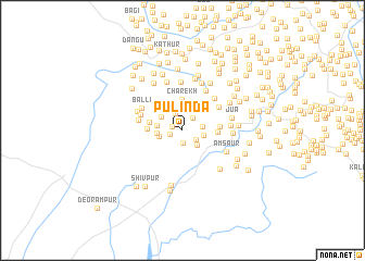 map of Pulinda