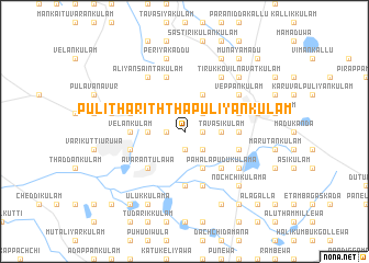 map of Pulithariththapuliyankulam