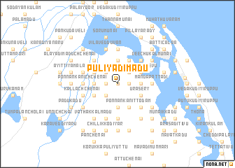 map of Puliyadimadu