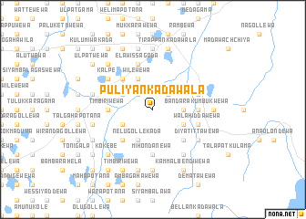 map of Puliyankadawala