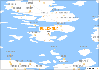 map of Pulkkala