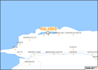 map of Pulkovo