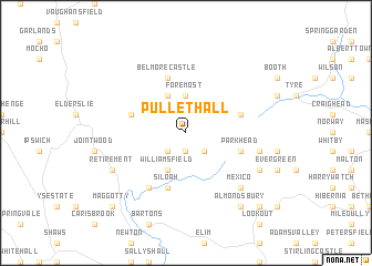 map of Pullet Hall