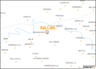 map of Pulliam