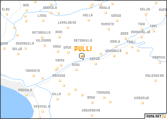 map of Pulli