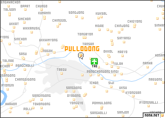 map of Pullo-dong