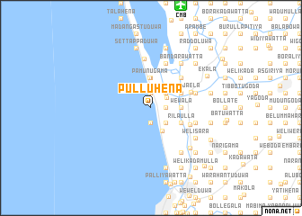 map of Pulluhena