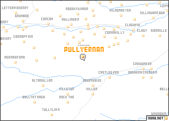 map of Pullyernan