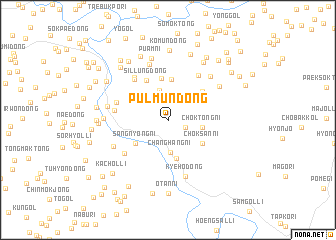 map of Pulmun-dong