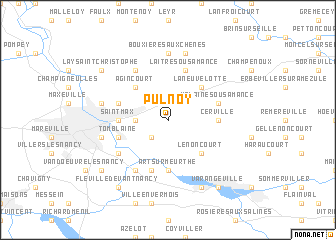 map of Pulnoy