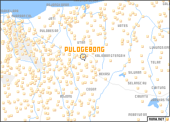 map of Pulogebong