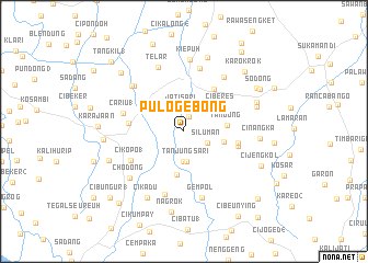 map of Pulogebong