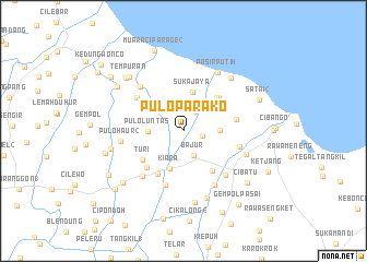 map of Puloparako