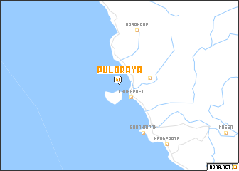 map of Puloraya