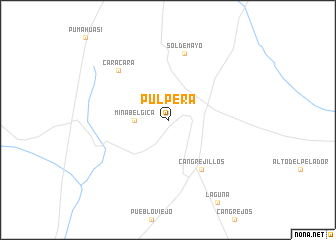 map of Pulpera