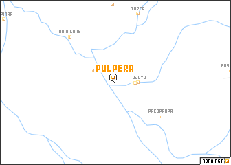 map of Pulpera