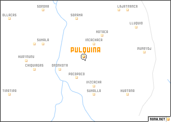 map of Pulquina