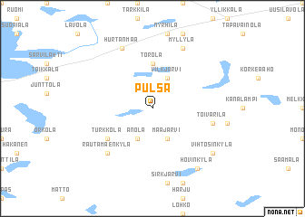 map of Pulsa