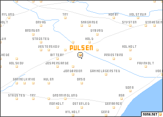 map of Pulsen