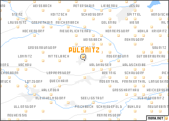 map of Pulsnitz