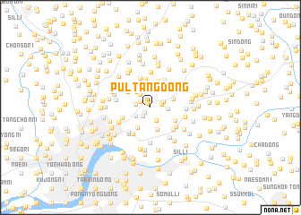 map of Pultang-dong