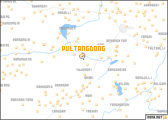 map of Pultang-dong