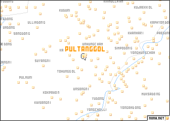 map of Pultang-gol