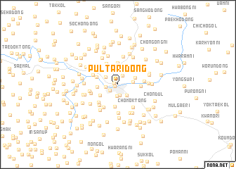 map of Pultari-dong