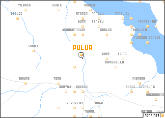 map of Pulua