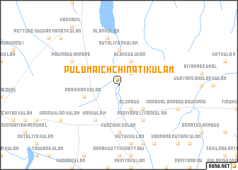 map of Pulumaichchinatikulam