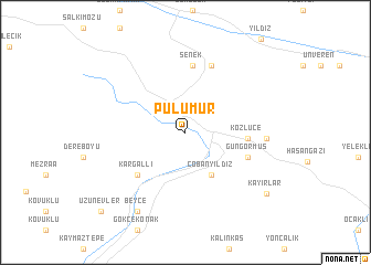 map of Pülümür