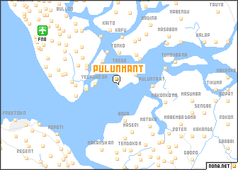 map of Pulunmant