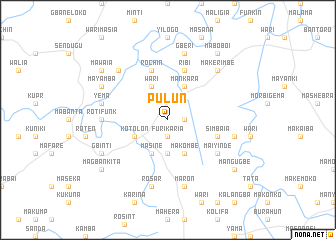 map of Pulun