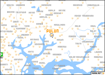 map of Pulun