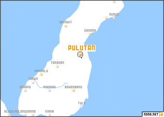 map of Pulutan