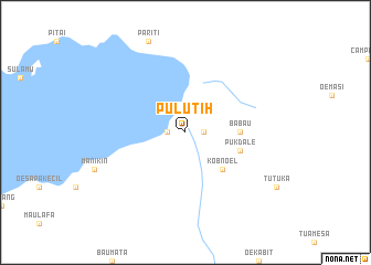 map of Pulutih