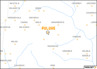 map of Puluwe