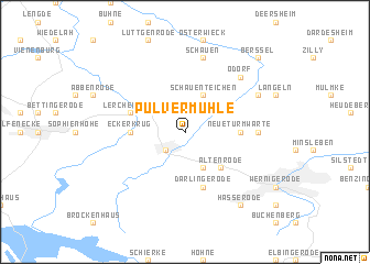 map of Pulvermühle