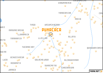 map of Pumacaca