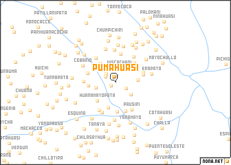 map of Pumahuasi