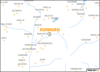 map of Pumahuasi