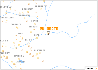 map of Pumanota