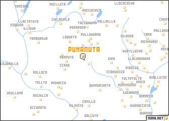 map of Pumanuta