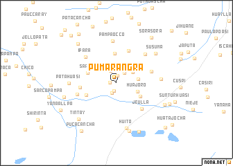 map of Pumarangra