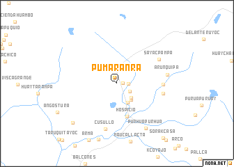 map of Pumaranra