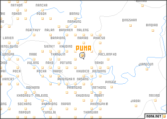 map of Pu Ma