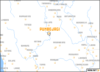 map of Pumbejagi