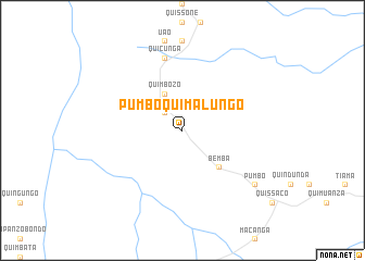 map of Pumbo Quimalungo
