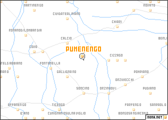 map of Pumenengo