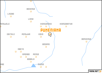 map of Pumeniama